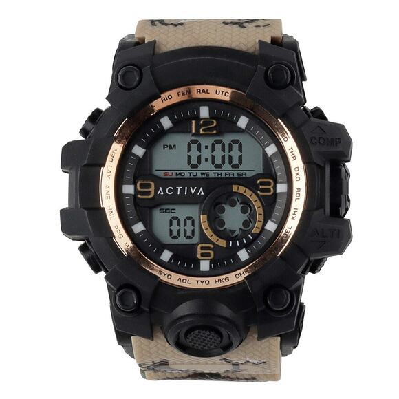 Activa X Invicta Men's Watch - 54.5mm, Tan (ACW435-005) - Picture 3 of 5